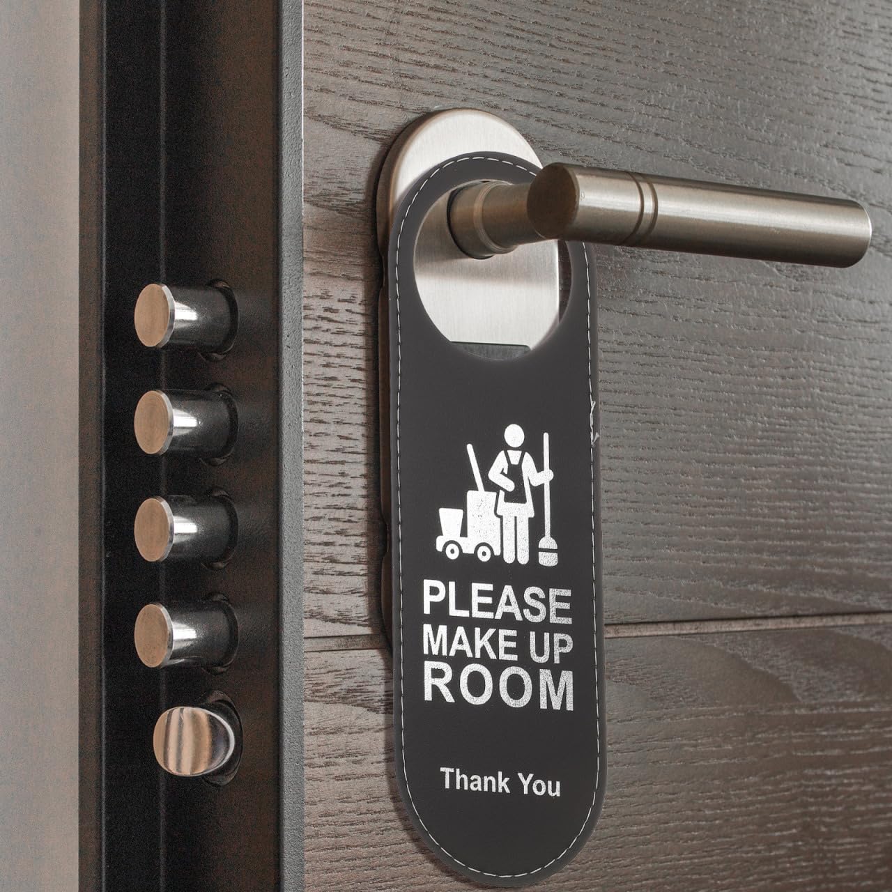 STOBOK Panneau Ne Pas Déranger Hôtel Double Face 9.45X3.15X1.18 Pouces Signe Porte Suspendu Pour Hôtel Bar Café Facile À Accrocher Ensemble De 20