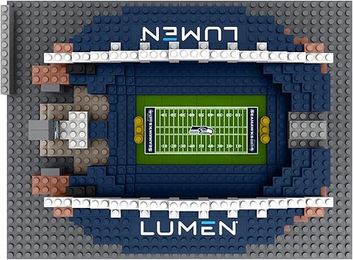 Vista 14 de FOCO NFL - Bloques de construcción de equipo NFL unisex para adultos, estadio BRXLZ 3D