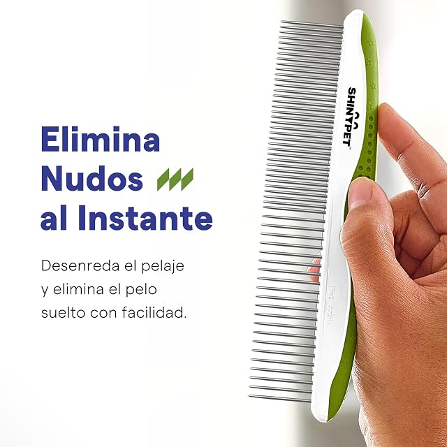 Foto 2 de 7 de Peine para Perros y Gatos - Elimina Enredos, Nudos y Pelo Apelmazado