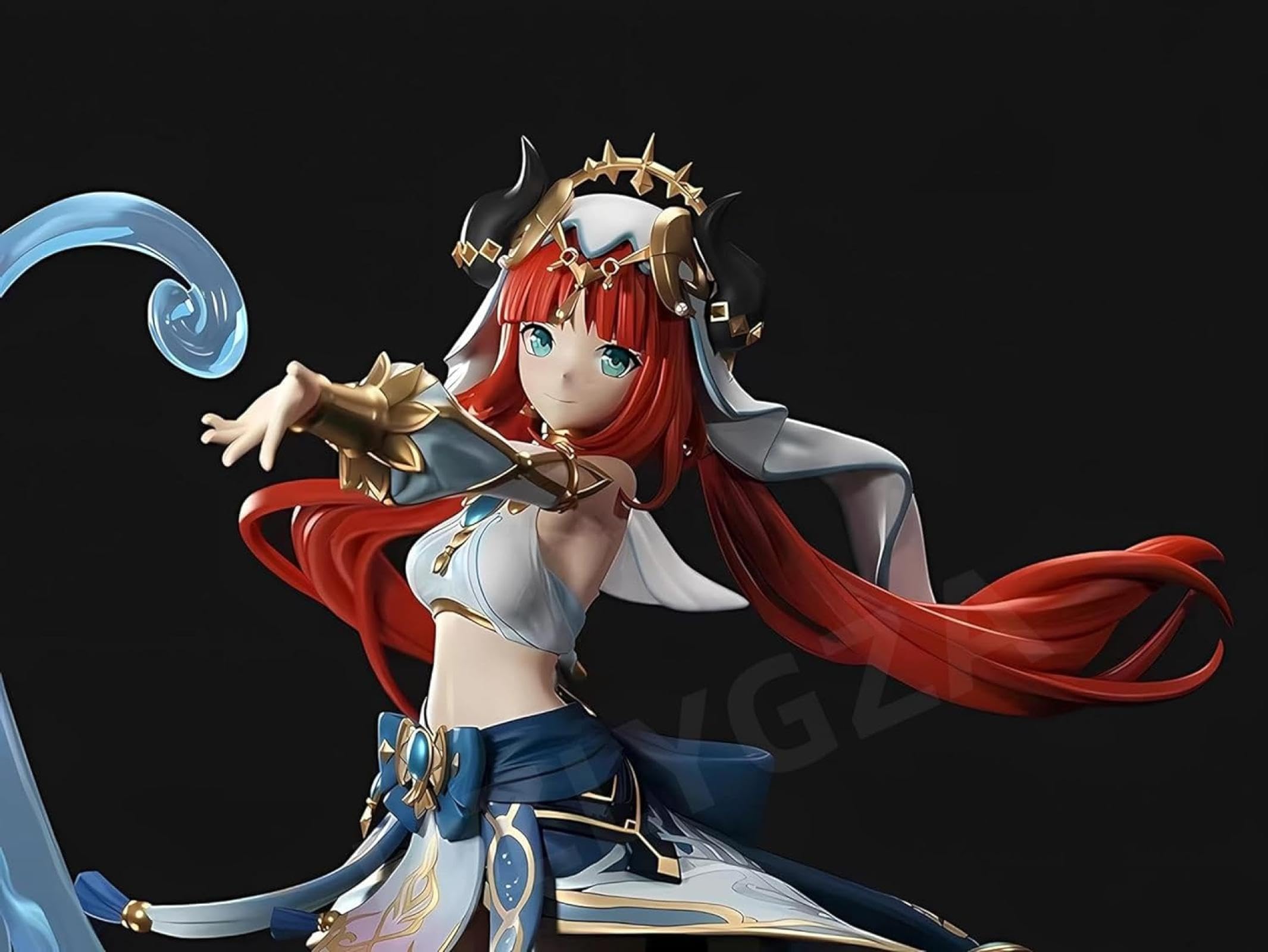 Amazon.co.jp: 原神フィギュア ニィロウ·蓮光落舞筳Ver. 1/7スケール