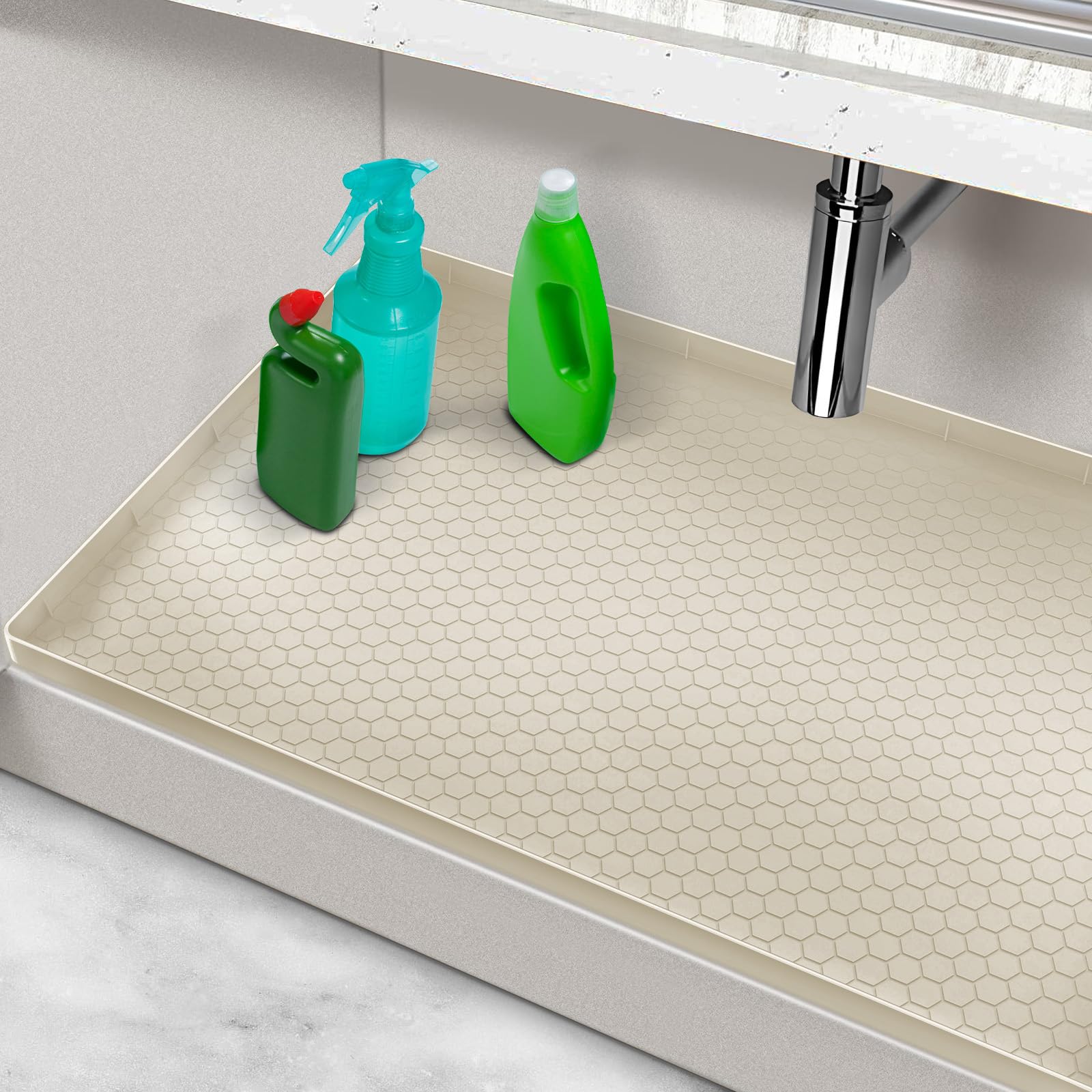 Waterproof Under Sink Mat - Gray -12