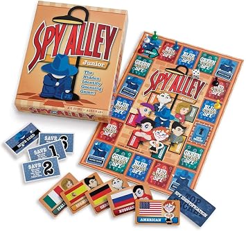 Spy Alley Junior: Light Strategy guessing Game for Kids and Early Gamers.