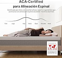 Vista 5 de Novilla Colchón de tamaño de reina, colchón de espuma de memoria de gel de 12 pulgadas para un alivio fresco para dormir y presión, sensación