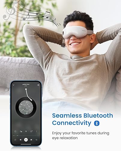 Miniatura 9 de RENPHO Máscara de ojos de vapor calentada y masajeador de ojos Eyeris 3