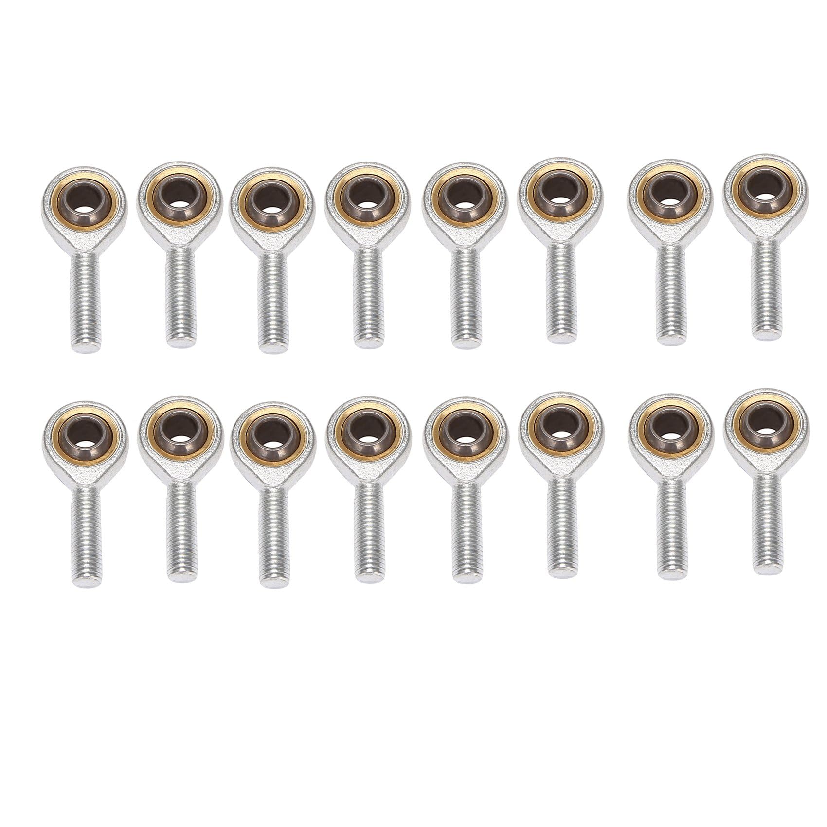 16pièces M10 X 1,5 Embout à Rotule Mâle Rose Joint Filetage à Droite 10 mm Bronze Métrique SA10