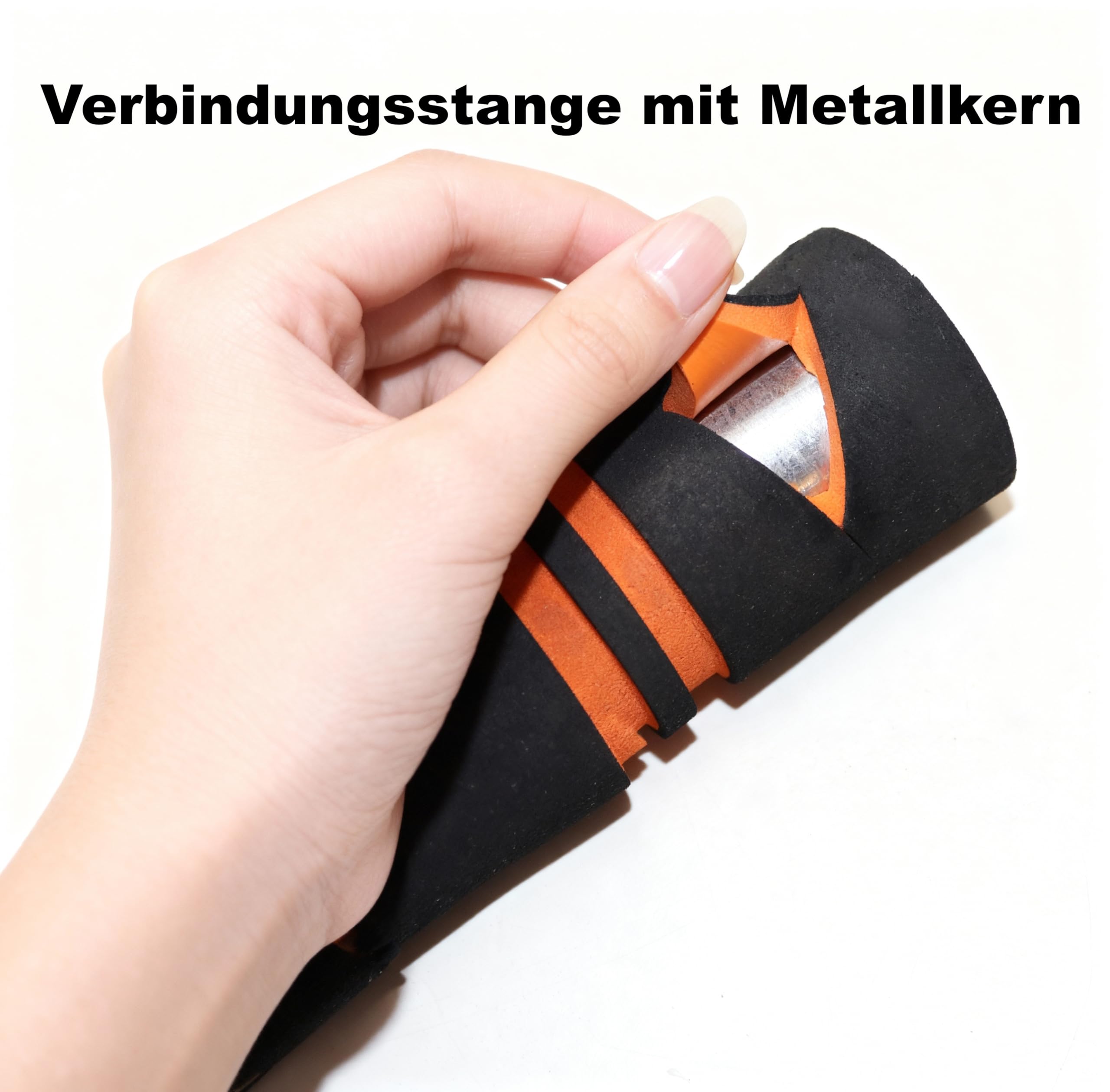 2in1 Hantel-Set verstellbar Langhantel bis 20 kg oder 2x Kurzhantel bis 10 kg bodenschonende Gewichte 1,25 kg, 1,5 kg, 2 kg Hantelstange Krafttraining