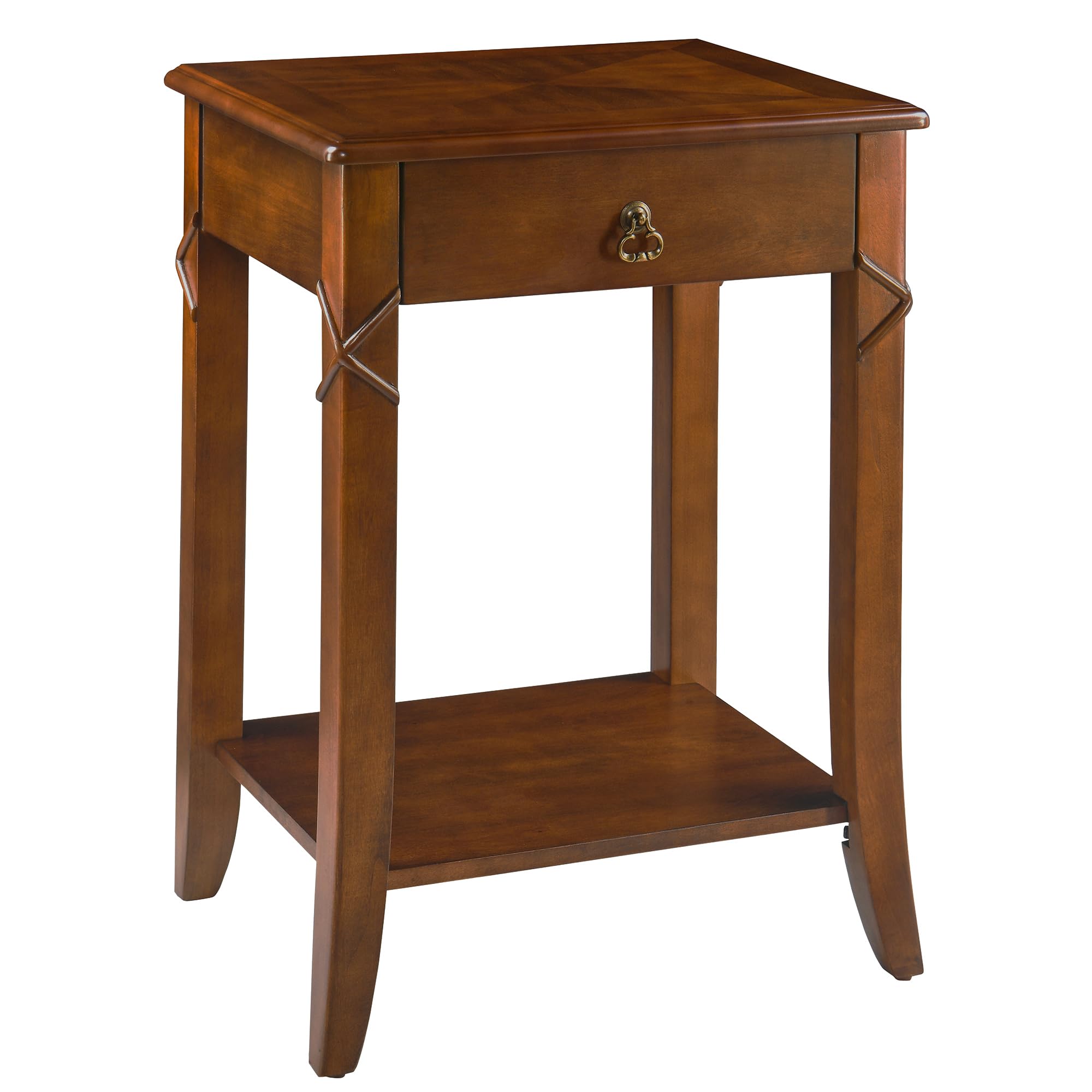 Amazon.com: Cherry Wood End Tables Side Tables for Living
