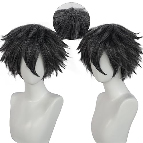 Miniatura 78 de Anogol peluca color blanco plateado Tokio Ghoul Tokio Guru Kaneki Ken para fiesta de Cosplay