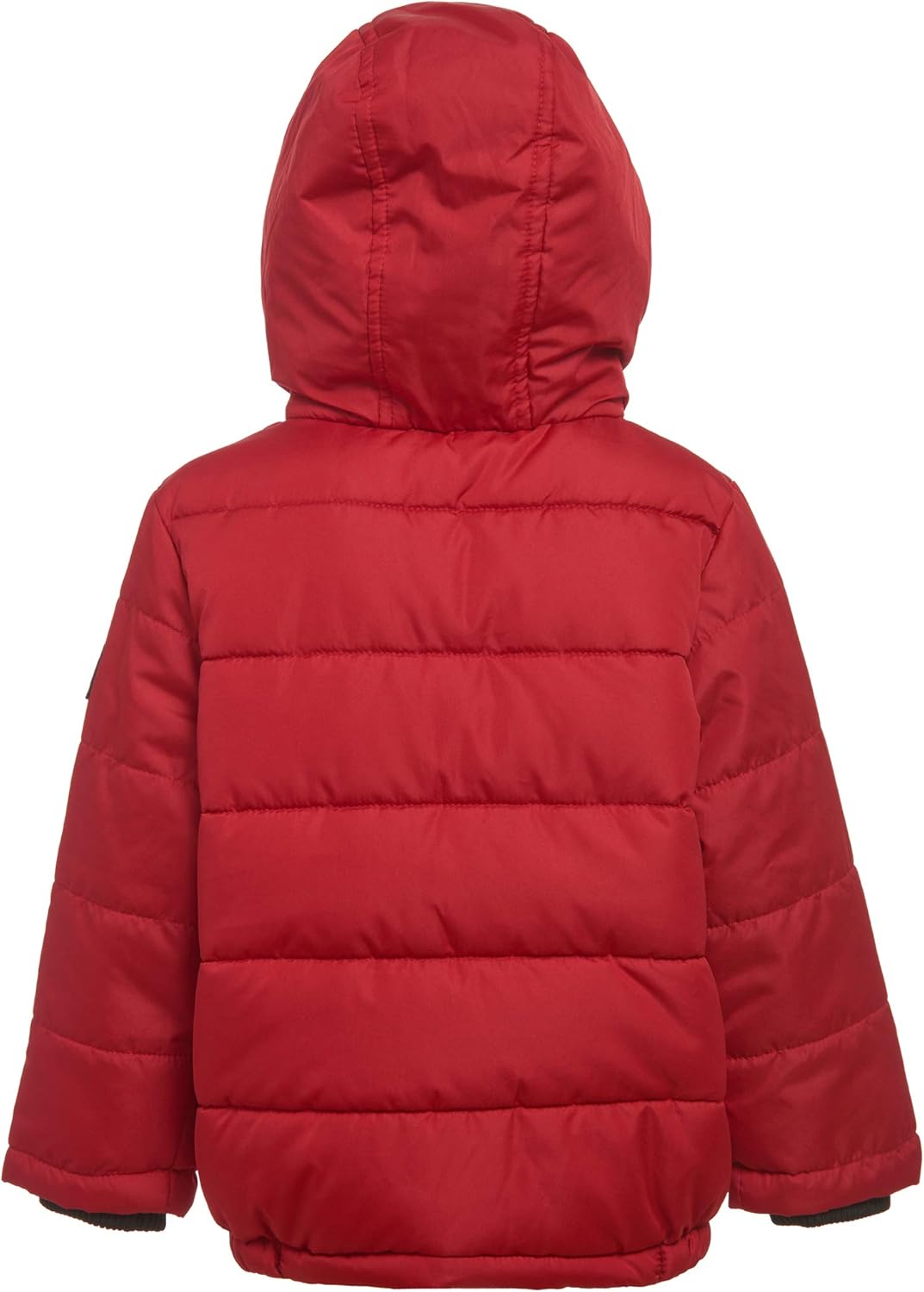 Nautica boys Heavyweight Legacy Hooded Bubble Jacket With Polar Fleece Lining