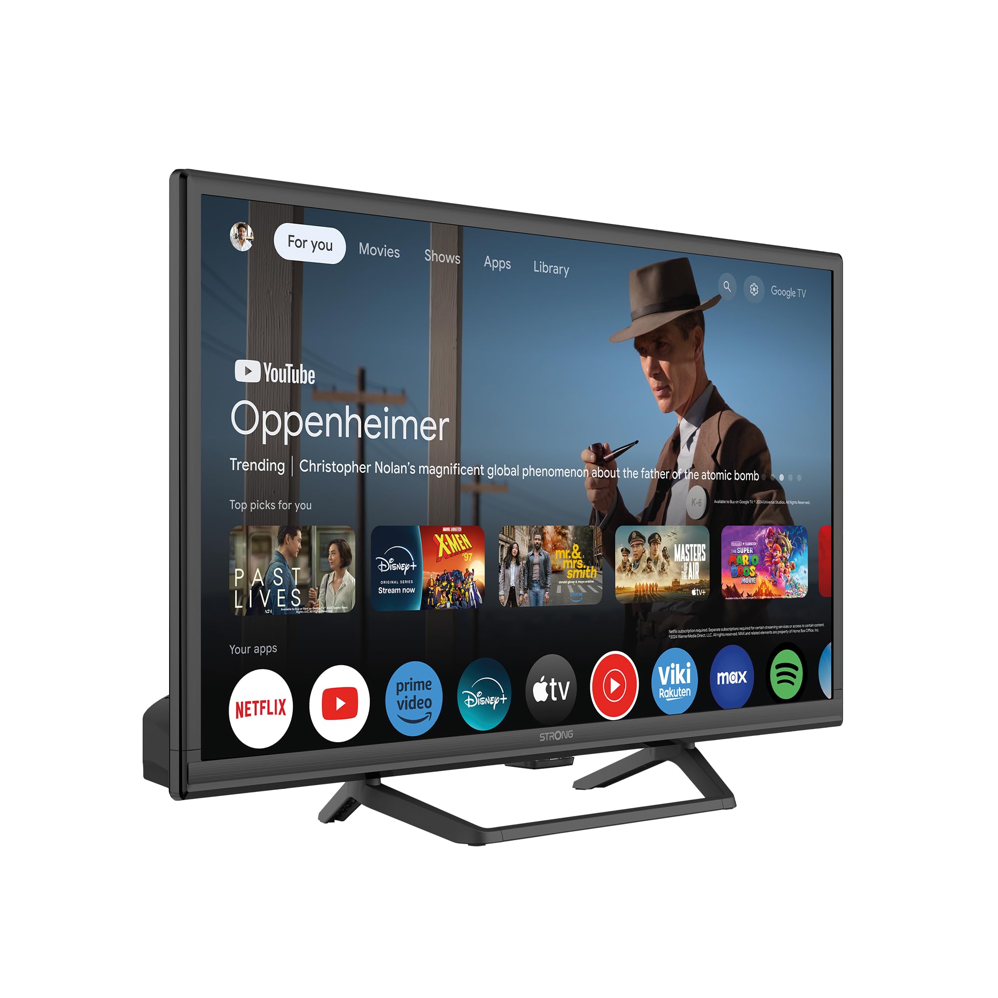 Strong - GOOGLE TV HD | 24" (60 cm) | HDR 10
