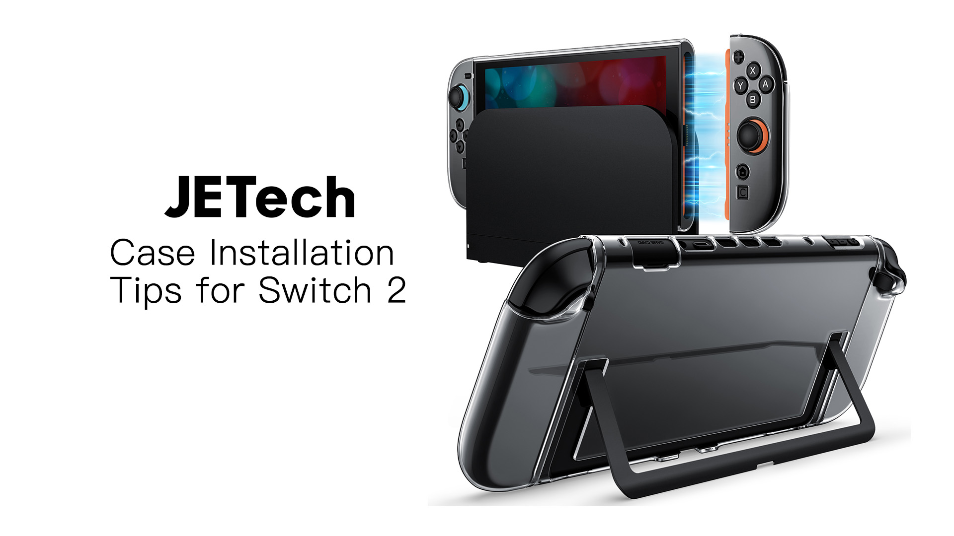 Amazon.com: JETech Clear Dockable Case for Nintendo Switch 2 (2025