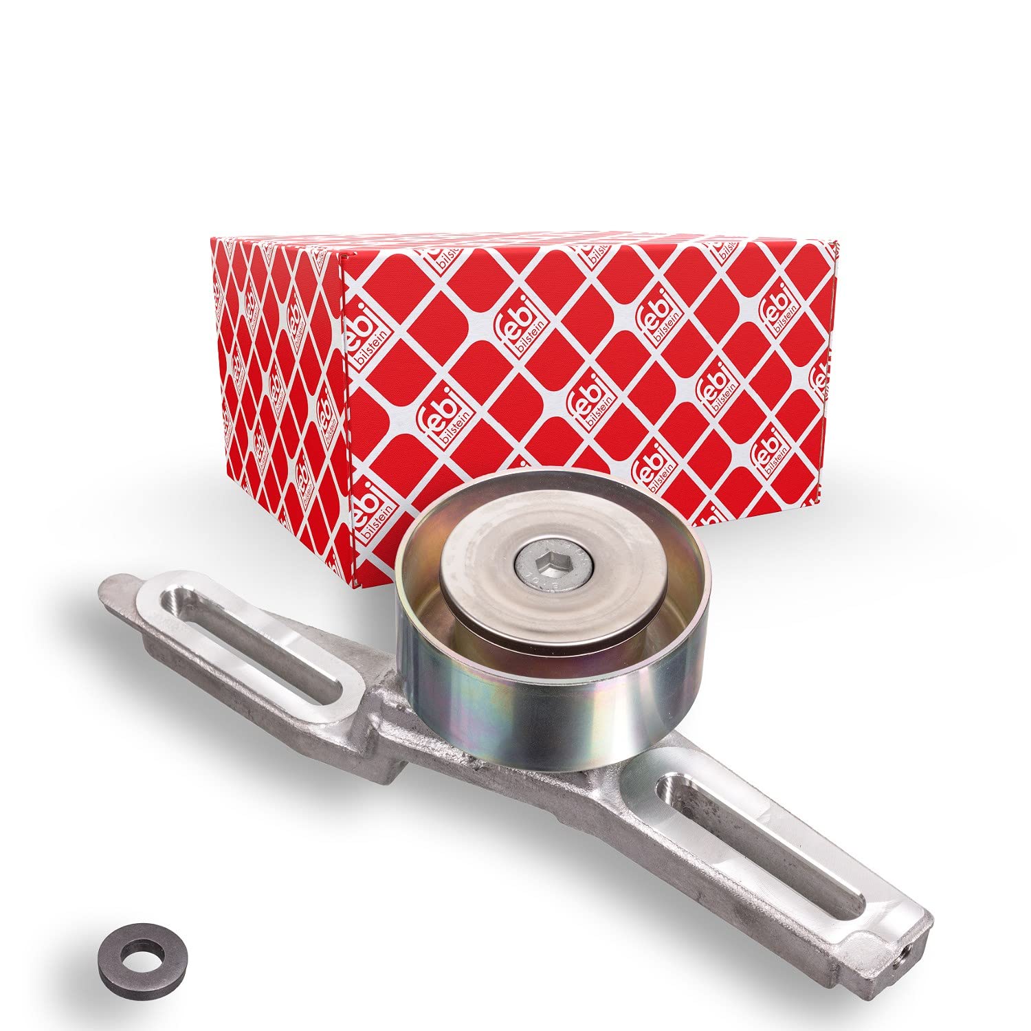 Febi bilstein 05853 Poulie-tendeur, courroie trapézoïdale à nervures | Compatible avec: CITROËN BERLINGO / BERLINGO FIRST Großraumlimousine (MF_, GJK_, GFK_