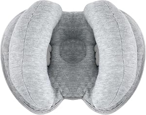 KAKIBLIN 2 in 1 Baby Head Pillow with Banana Neck Pillow for 3 Months to 8 Months Baby Travel Pillow for Stroller or Bed