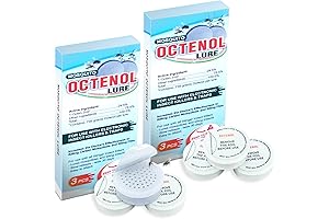 2-Pack 180-Day R-Octenol Mosquito Traps Attractant Cartridge