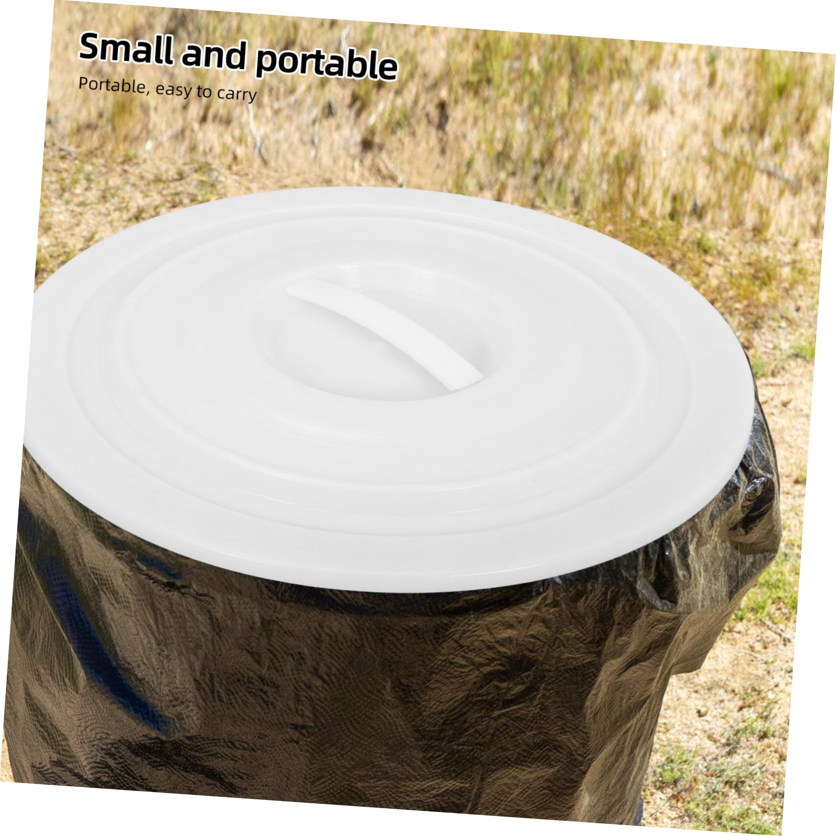 Alipis Coperchio Per Bidone Rifiuti Da Resistente Con Sigillo Ermetico Odori Copertura Per Contenitori Raccolta Differenziata Esterni Facile Da Installare e Smontare Design Stile Semplice