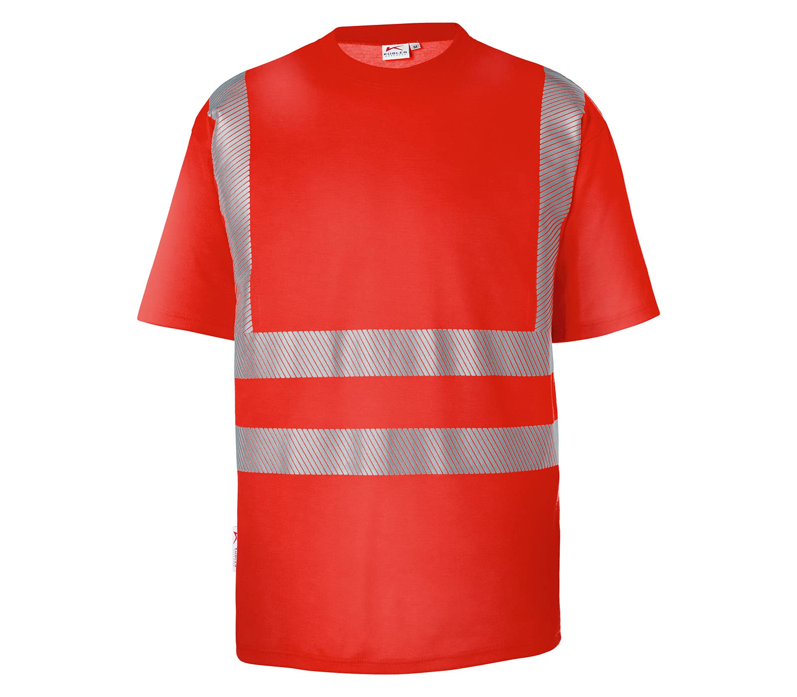 T-Shirt Haute-Visibilité Rouge Kübler Reflectiq XXL Protection Élevée