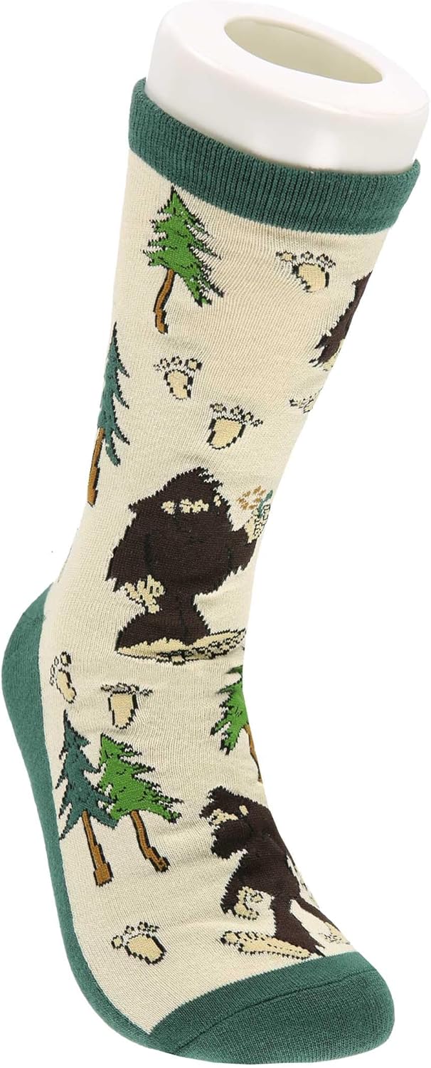 LazyOne's Men and Women's Novelty Crew Socks, Funny Crew Socks For Men and Women