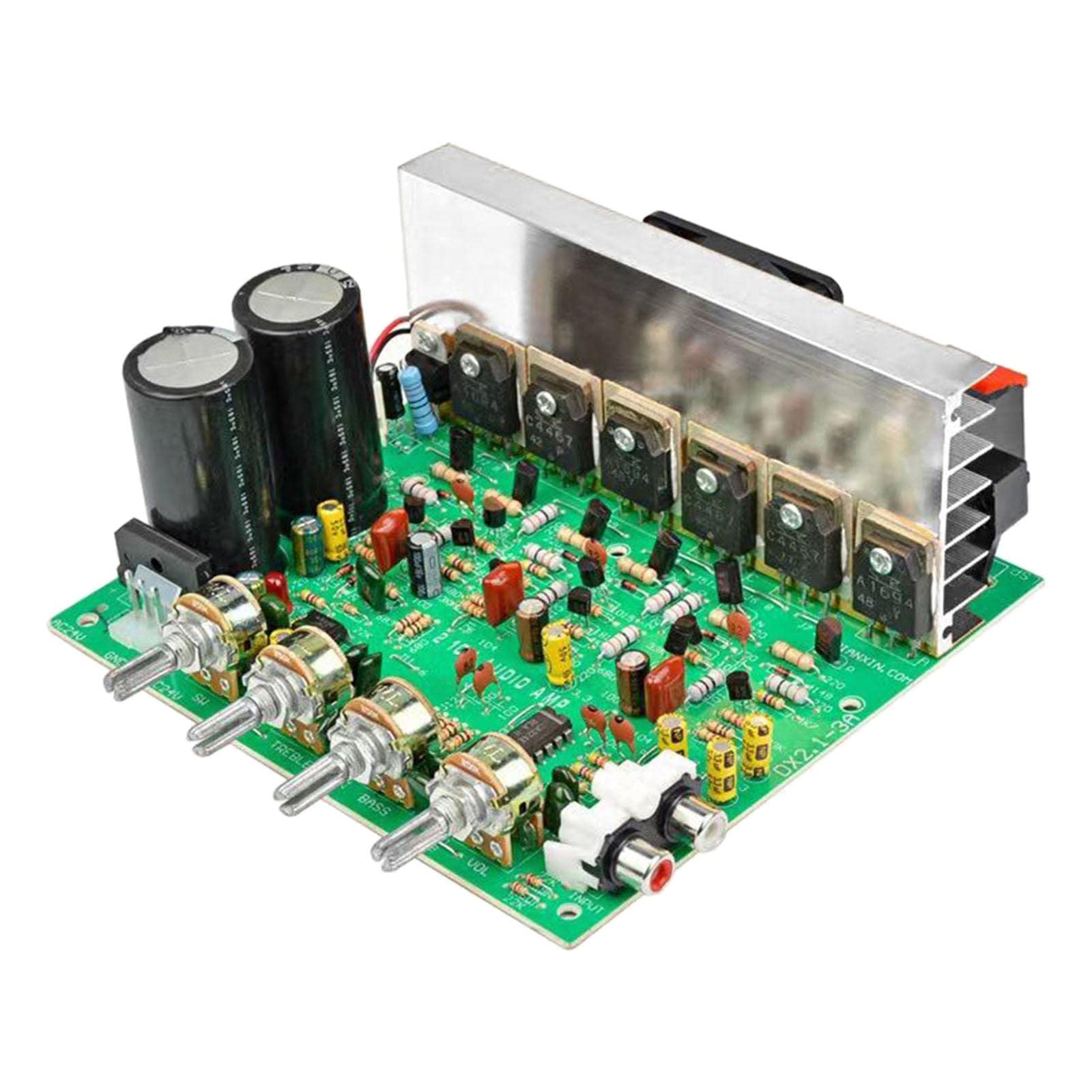 LOOM TREE® HiFi 200W o Power 2.1 Channel Amplifier Stereo Module Development Board 143x133x58mm | Authentic Collector's Piece | Rare Collectible | 1 Piece 200W DIY Amplifier Board-image-16