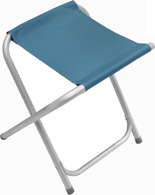 Homecall 30073 Folding camping stool Alu with blue 600D polyester, 45.0 cm*41.0 cm*34.0 cm