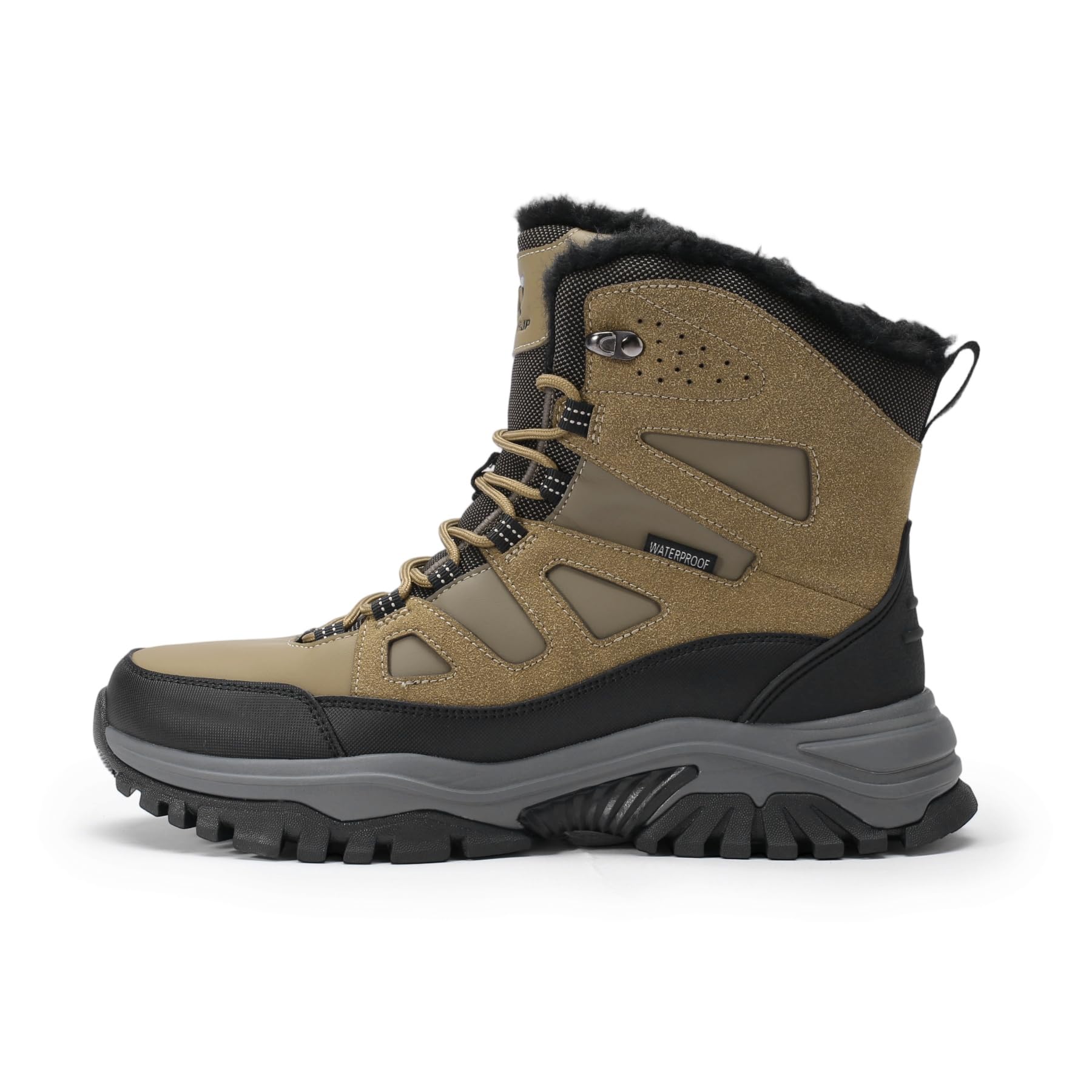 YOUTHUP bottes neige homme Hydrofuges Antidérapantes bottes randonnée hiver