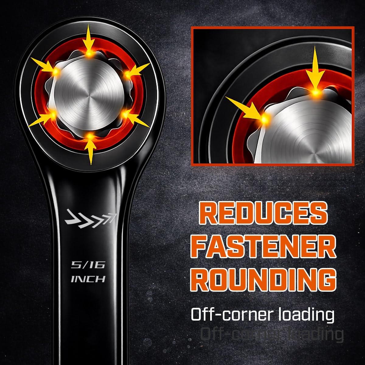 ironcube Ratcheting Wrench Set 16 Piece - Metric and Standard - Black Combination Ratchet Wrenches - Including Wax Canva Bag - LIFETIME SUPPORT