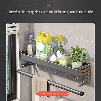 キッチン収納 壁掛け キッチンツール キッチンラック 組み合わせ自由 ラック HC1CWRWKbath_16.jpg