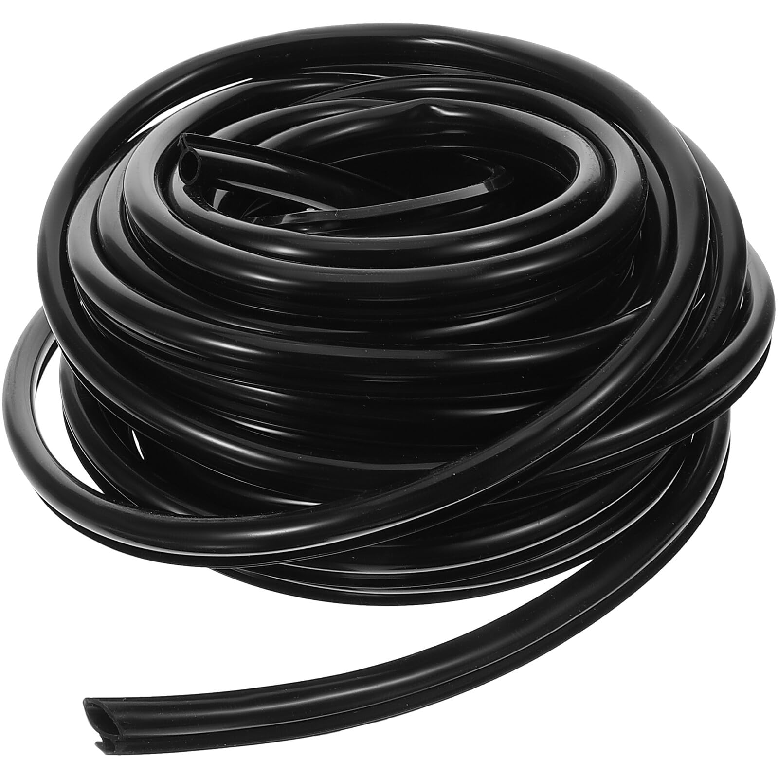 Striscia Di Tenuta Per Finestre e Porte, Guarnizione Antivento in Gomma Siliconica, Isolante Acustico e Termico, Facile Da Tagliare e Modellare, Resistente Alle Intemperie, 10 Metri Nero
