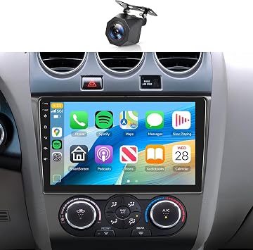 2+64G Android 15 Car Radio Stereo for Nissan Altima 2008-2012 Manual A/C