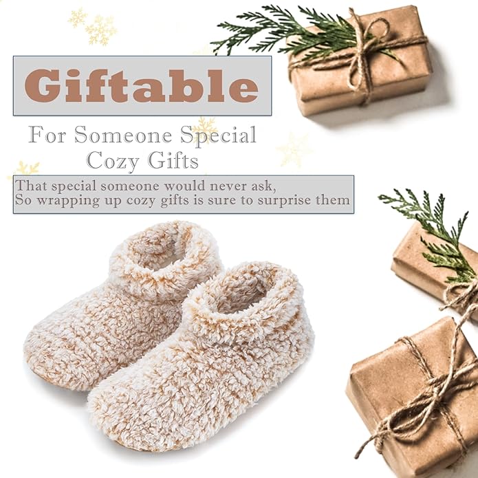 Pantuflas Cozylook Mujer Suela Suave Antideslizante Cálidas miniatura 7