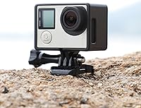 Vista 9 de GEPULY BacPac - Carcasa para GoPro Hero4, Hero3+, Hero 3 con LCD BacPac y accesorios de extensión de batería