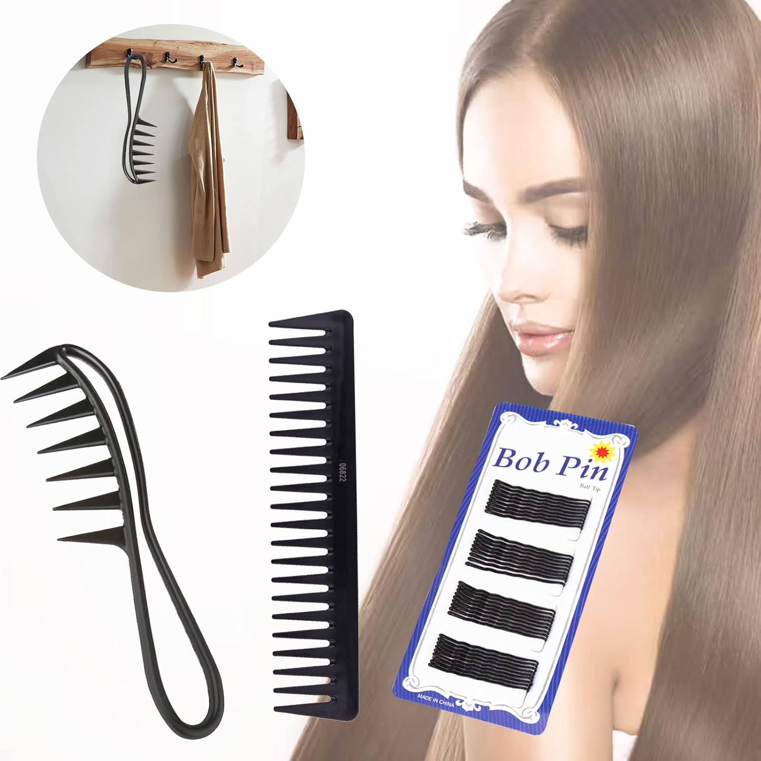 Pettine In Cashmere E Lana - 3 Pezzi Per Rimuovere Pelucchi, Ideale Per Maglioni E Tessuti Delicati - Foto 9