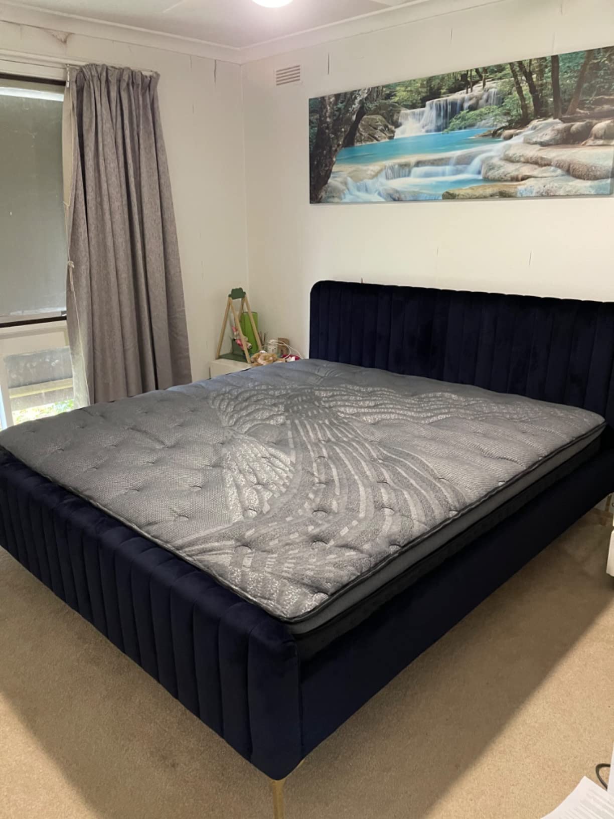 Giselle Bedding King Mattress Bed Mattresses Bamboo Foam 34cm Thickness