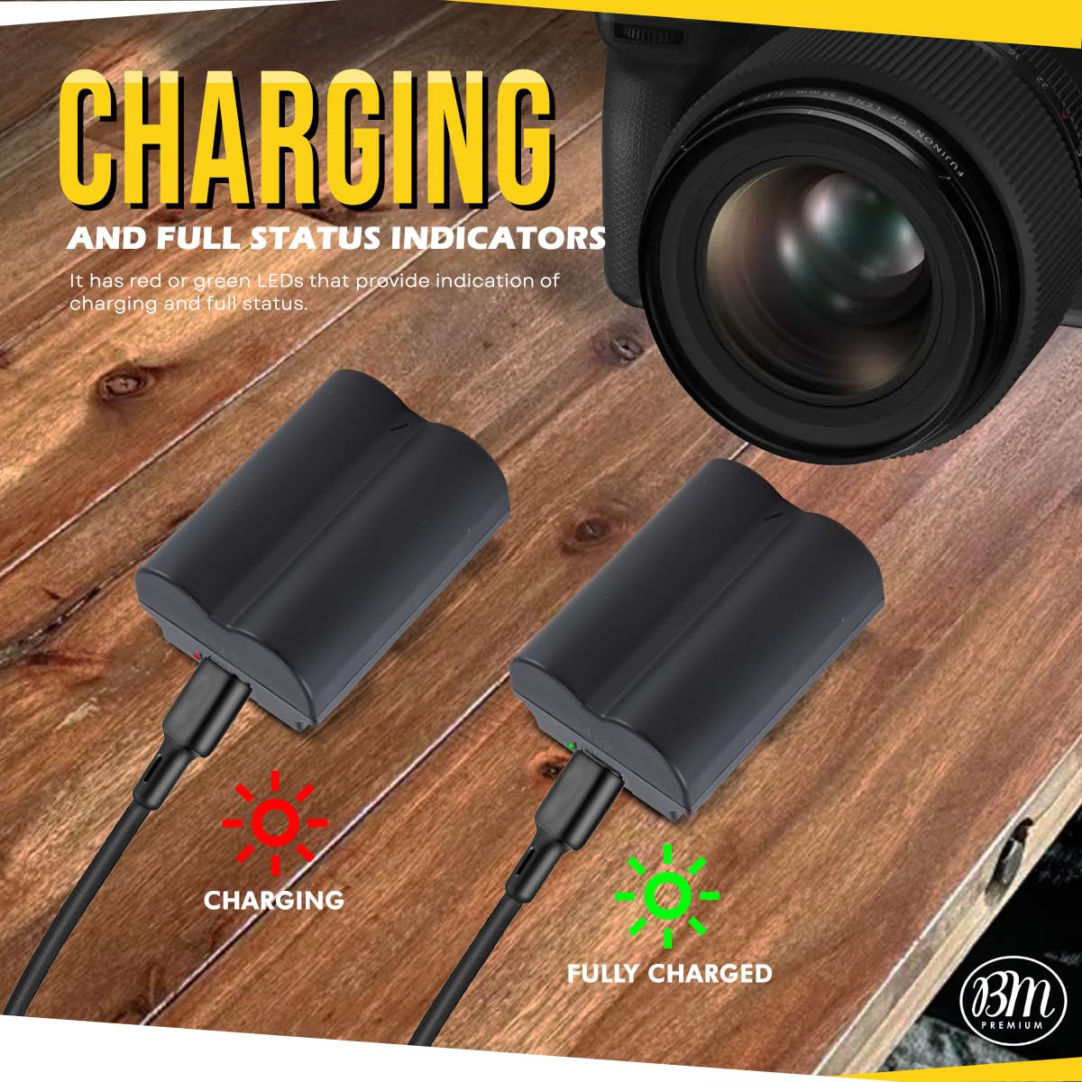 Amazon.com: BM Premium NP-W235 Battery with Built-in Charging Port
