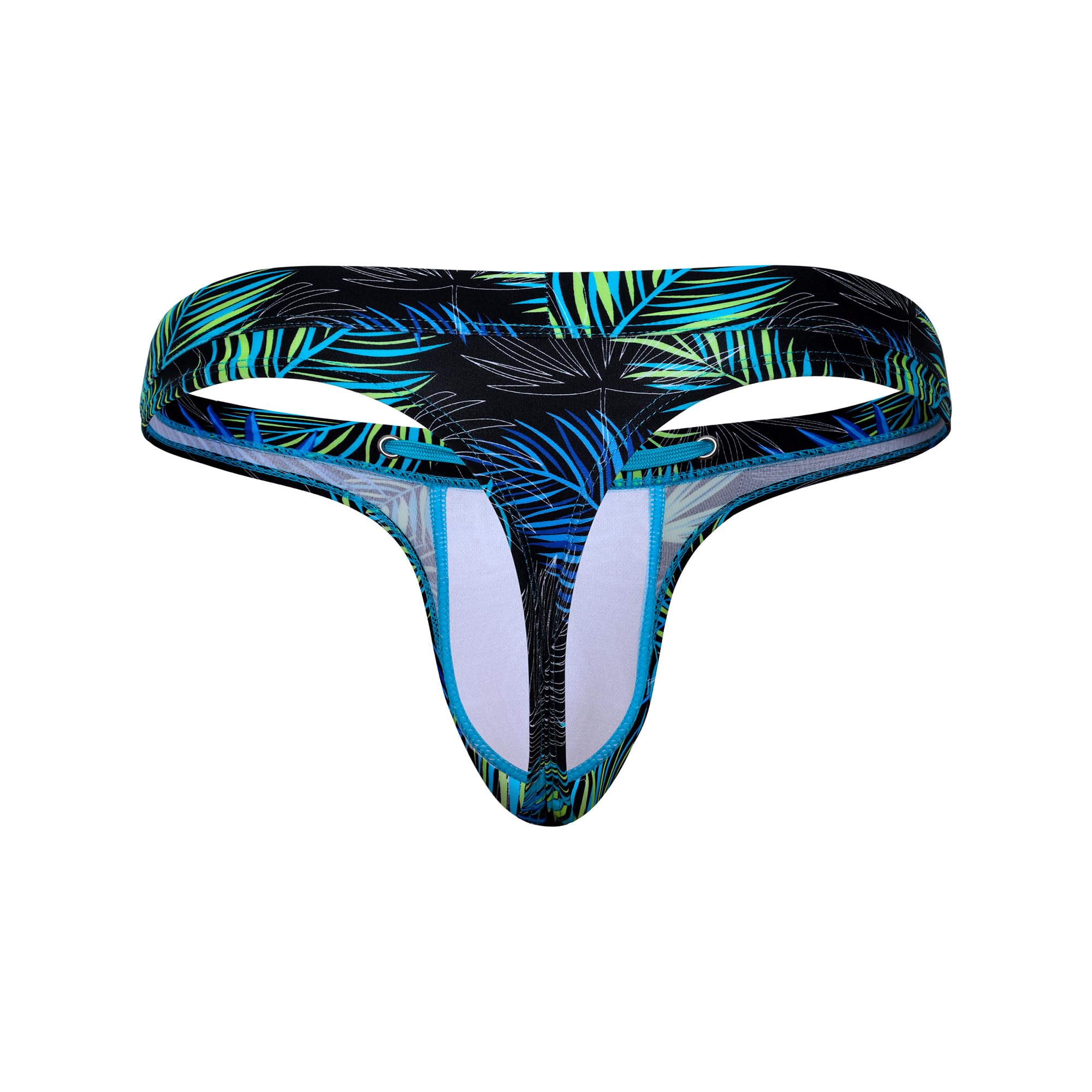 SUKREW - Costume da Bagno Uomo Mutandine a Perizoma - Torrent Swim Thong Tropical Lime