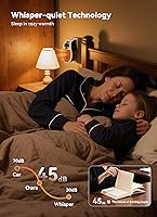 Vista 5 de Plug in Small Space Heater for Indoor Use 450W, Wall Outlet Electric Heater with Remote, 12H Timer & LED Display, PTC Ceramic Fast Heat Safely for