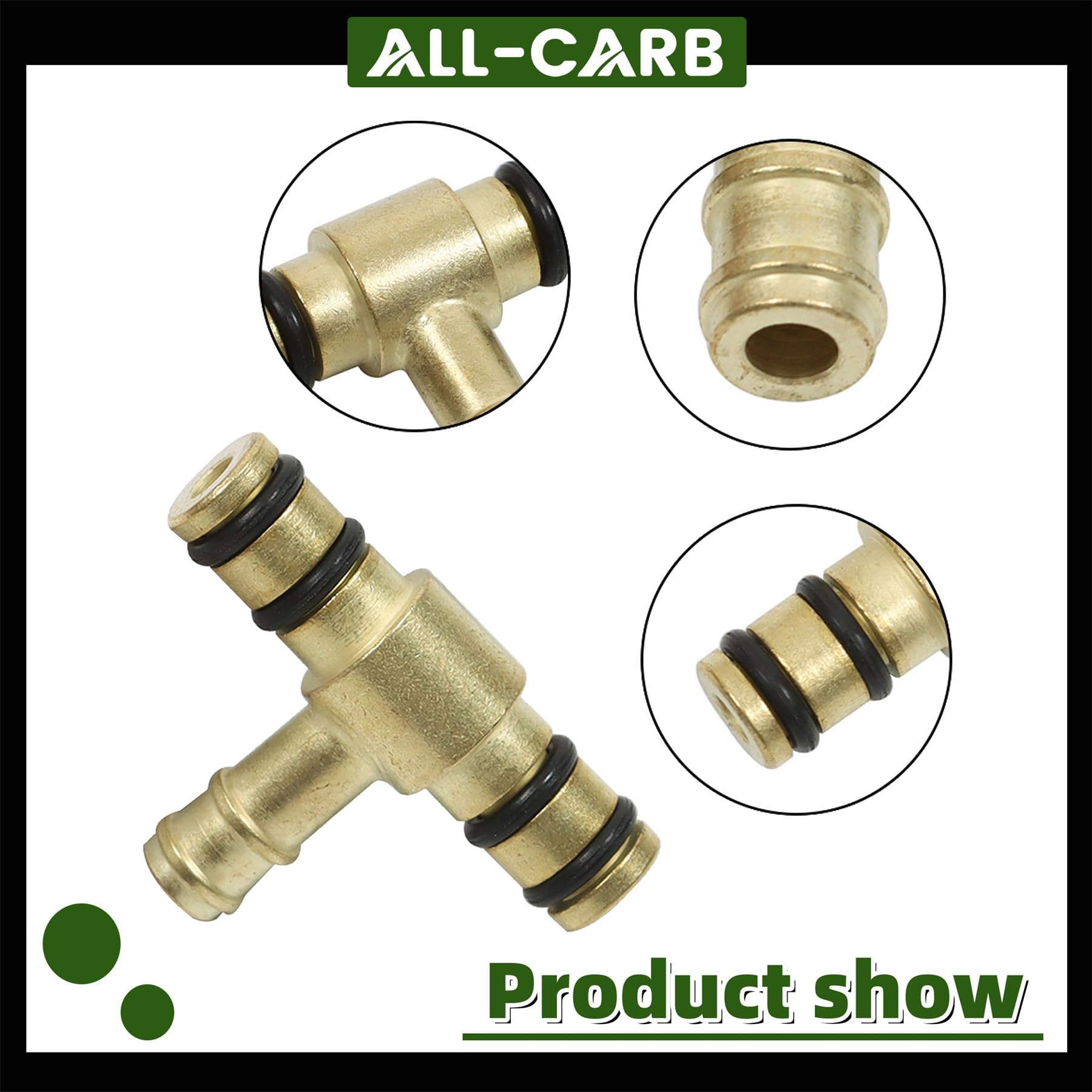 Amazon.com: ALL-CARB Carb Carburetor Fuel Tee Fitting Replacement