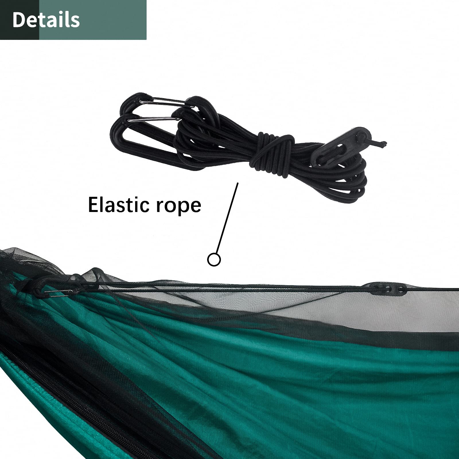 Amaca da Campeggio con zanzariera+Set baldacchino,Amaca Portatile Esterno ad Apertura Rapida,tettuccio Parasole a Prova di Pioggia, per Picnic,Viaggi,Escursioni,Trekking