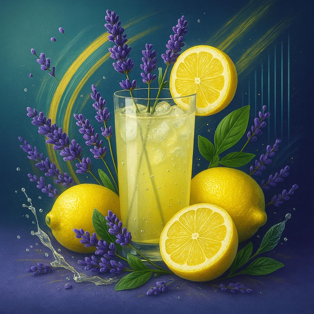 Lavender Lemonade - lawendowa lemoniada Aromat Koncentrat - wegański - Sasami - 100ml