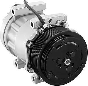 BDFHYK 68589 Air Conditioning A/C Compressor with Clutch Compatible with Dodge Ram 2500, Ram 3500 5.9L 1994-2005, Replacement 19193007, 55055339