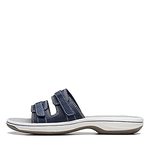 Clarks womens Breeze PiperSlide Sandal