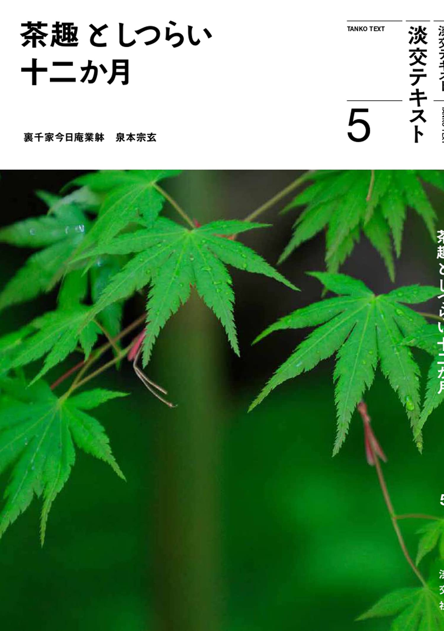 Amazon.co.jp: 茶趣としつらい 十二か月 5 : 泉本宗玄, 淡交社編集局: 本