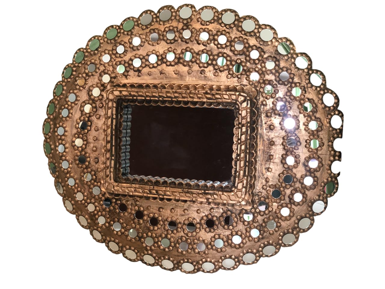 Amazon.com: NauticalMart Peacock Mirror Oval Shape Wall Decor