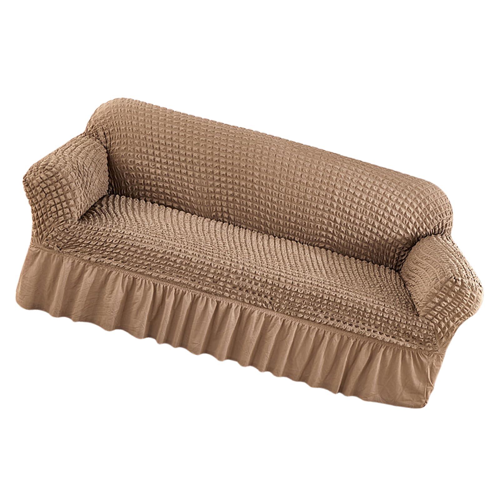 Kalttoy Seersuckers Sofa Covers Stretch Sofa European Slipcovers Armchair Covers Corner Couch 3 Seats Polyester Protectors