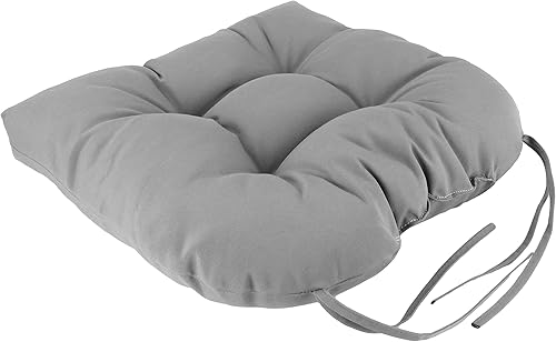 College Covers Everything Comfy - Cojín D para asiento de interiorexterior, 1 unidad (paquete de 1), gris, 20 x 20 pulgadas