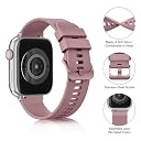 Meliya Bands Compatible with Apple Watch Band 49mm 46mm 41mm 45mm 38mm 42mm 40mm 44mm for Women Men, Soft Silicone Replacement Straps for iWatch Ultra 2 Series 10 9 8 7 SE 6 5 4 3 2 1 - Smoky Purple gallery image