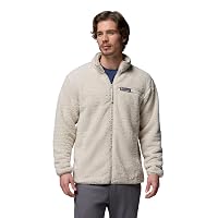 Columbia Giacca in pile da uomo Rugged Ridge a pelo lungo, cerniera intera