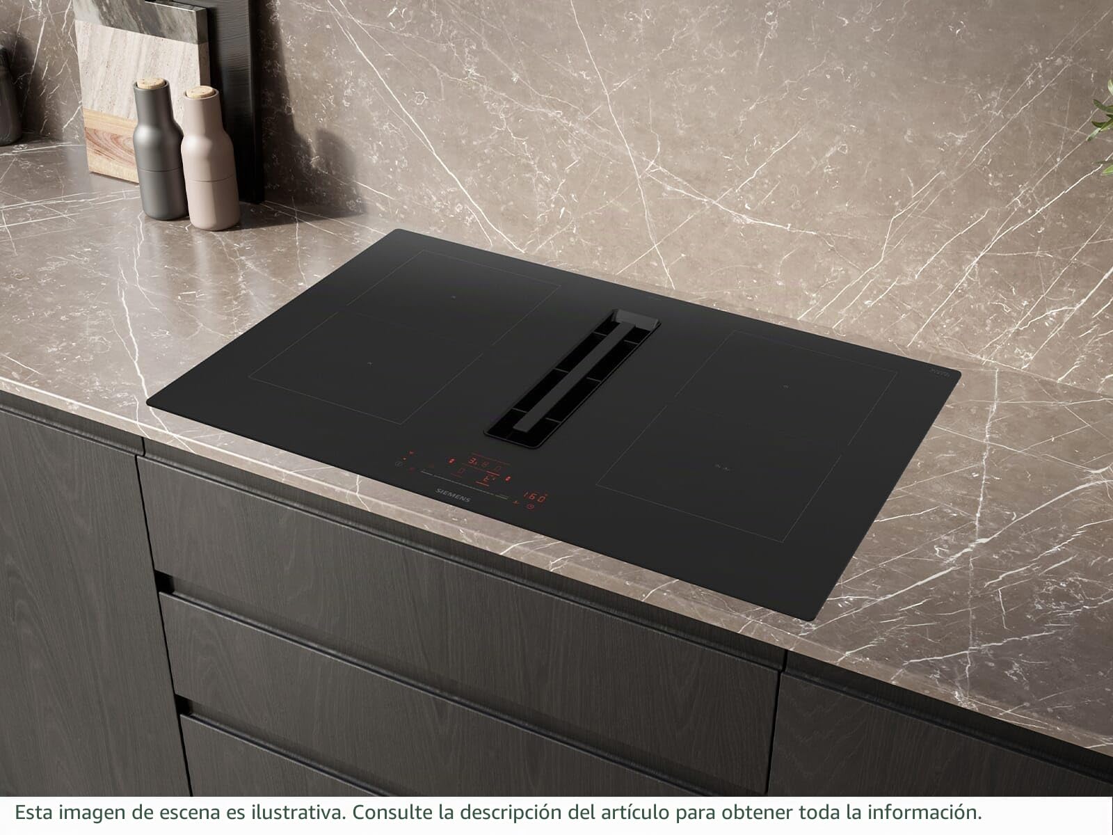 Siemens iQ500 ED811HQ26E - Placa de cocina inteligente con campana