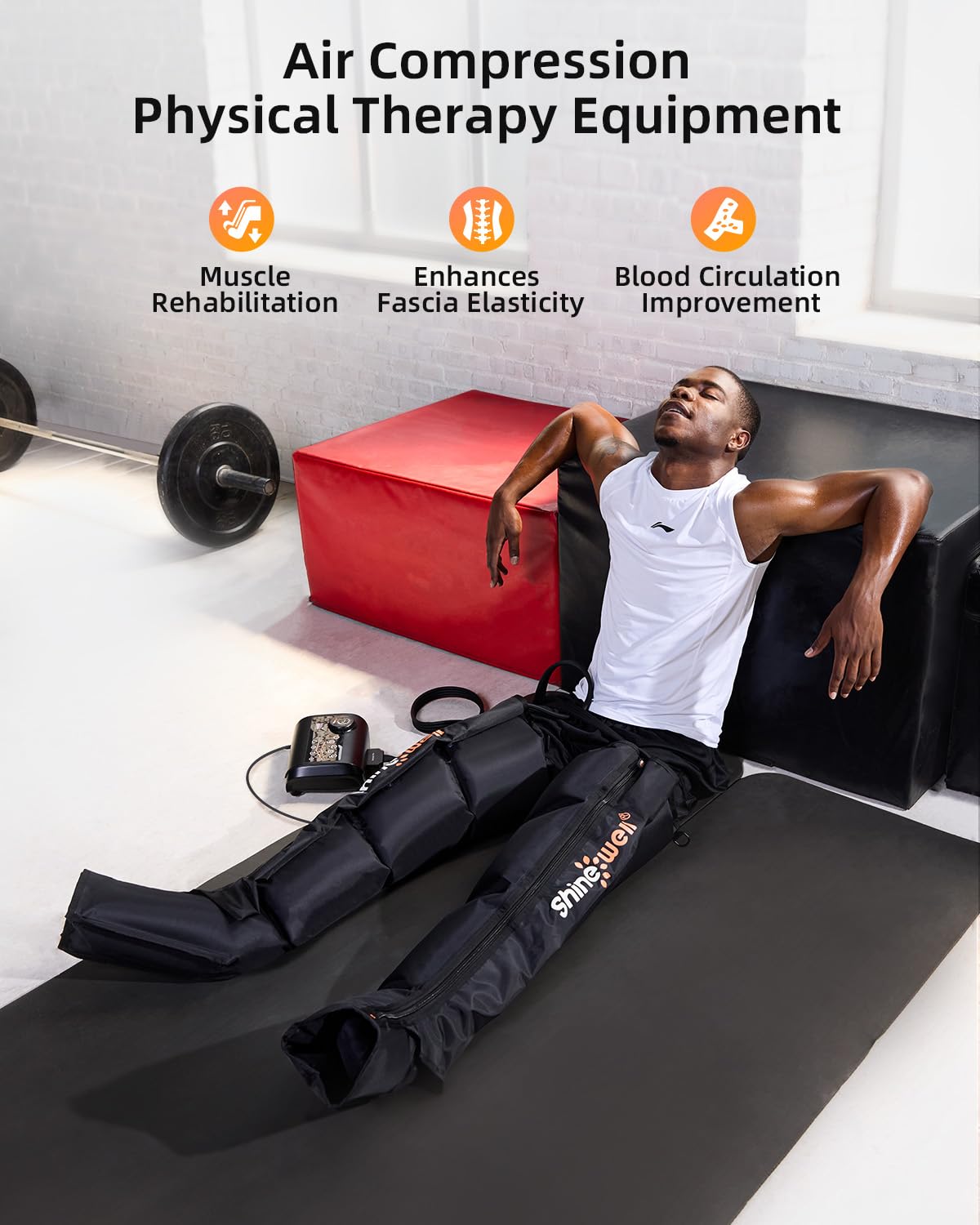 MIKO Shiatsu Foot Massager with Heat and Air Compression thumbnail 8