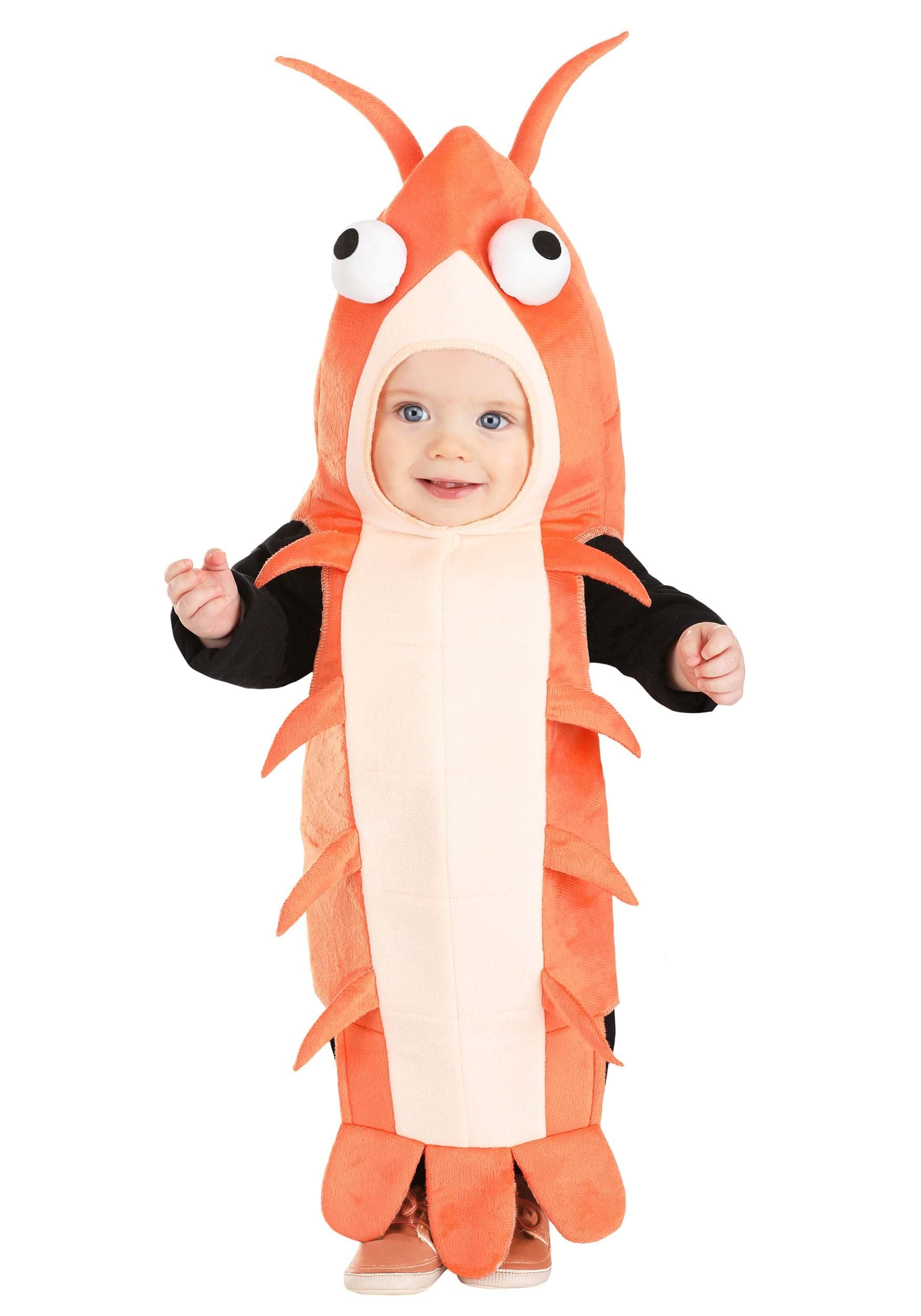 Shrimp Baby Costume for Forrest Gump Hooded Tunic & Accessories