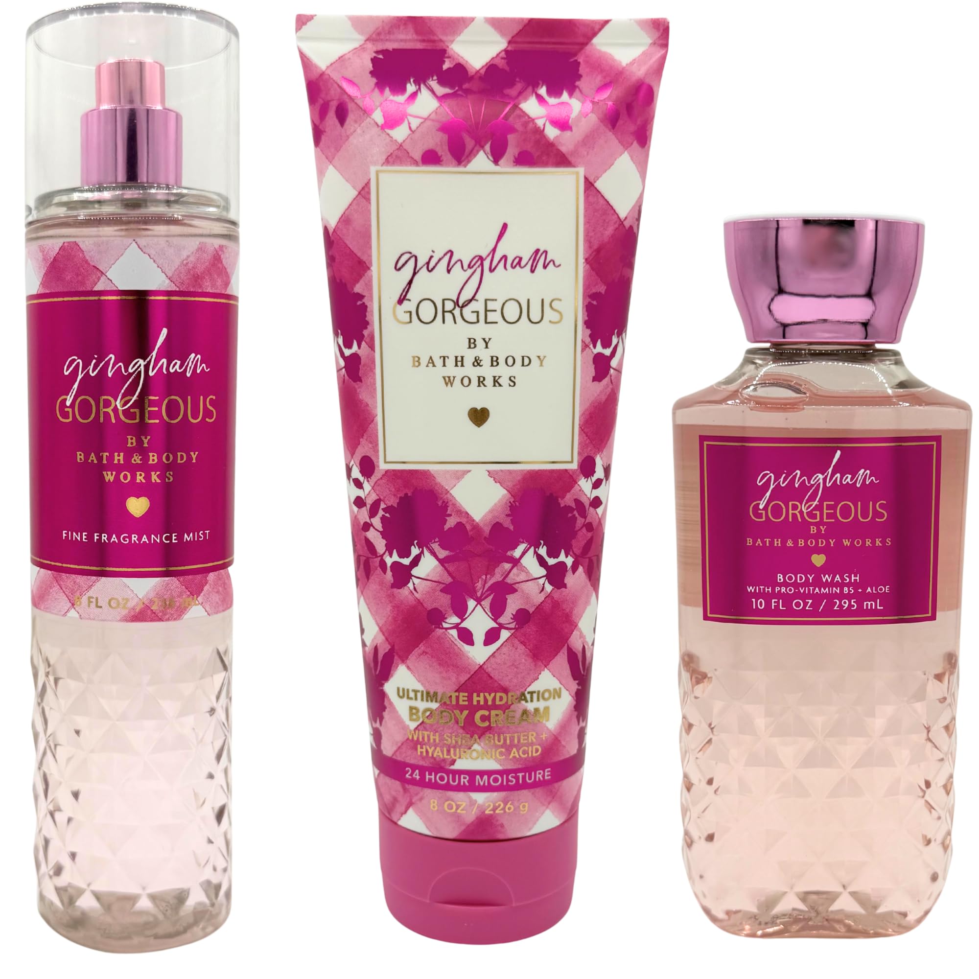 Amazon.com : Gingham Gorgeous Gift Set - Fine Fragrance Mist, Body